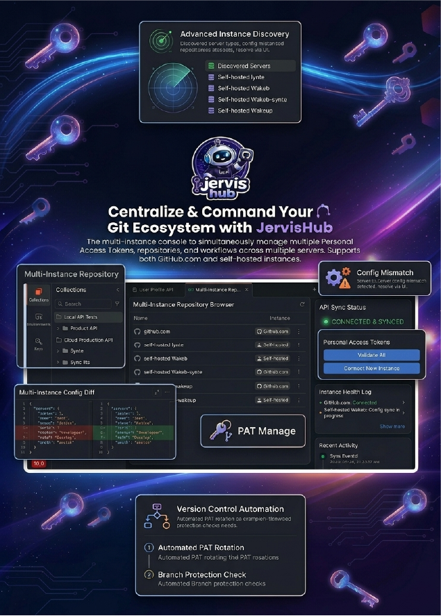 JervisHub - Cross-Platform GitHub Client